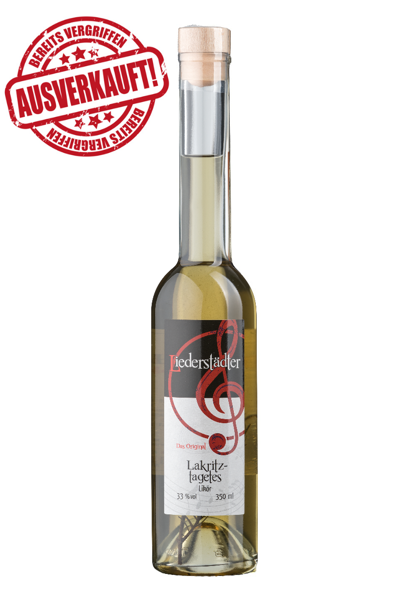 Bad Dürrenberger Lakritztagetes-Solelikör